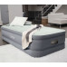 Надувная односпальная кровать Intex Prem Aire с насосом Серая 99х191х46 см (IP-169036)