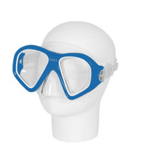 Подростковая маска для плавания и снорклинга Intex XXL Силикон Синяя (IP-171713)