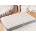 Одноместный надувной матрас с насосом и подушками для кемпинга Intex Deluxe Single-High ПВХ Бежевый 99х191х25 см (IP-172758)