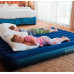 Двухместный надувной матрас для дома и кемпинга Intex Classic Downy ПВХ Синий 183x203x25 см (IP-170420)