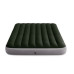 Матрас надувной полуторный с ножным насосом и подушками Intex Standart Зеленый 137x191x25 см (IP-172882)