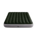 Матрас надувной полуторный с насосом и подушками Intex Standart Зеленый 137x191x25 см (IP-172792)