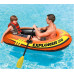 Полутораместная надувная гребная лодка Intex Explorer 200 Set Plus с насосом и весами Оранжевая 185х94 см (IP-167402)