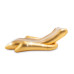 Надувной шезлонг Intex «Золотой блеск» винил 188х135 см Золотистый (IP-171918)