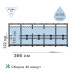 Бассейн Каркасный Bestway Steel Pro Max 10250 л 366х122 см Синий (IP-171254)