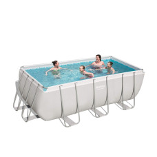 Каркасный бассейн Bestway 8124 л 412х201х122 см Серый (IP-171267)