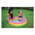 Детский надувной бассейн Intex Радуга» 56 л 86х25 см винил с шариками подстилкой и насосом Разноцветный (IP-172970)