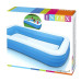 Детский надувной бассейн Intex прямоугольный 1020 л 305х183х56 см с шариками Разноцветный (IP-169463)