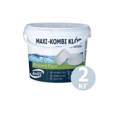 Таблетки для бассейна Kerex MAX Комби хлор 3 в 1 2 кг (IP-167741)