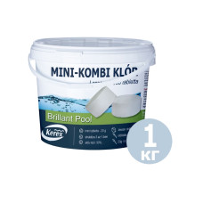 Таблетки для бассейна Kerex MINI Комби хлор 3 в 1 1 кг (IP-167737)