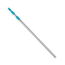 Телескопическая ручка для поверхносной уборки воды Intex алюминиевая 239 см Синий (IP-166834)