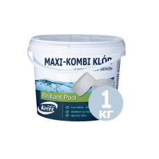 Таблетки для бассейна 3 в 1 Kerex MAX Комби хлор 1 кг Белый (IP-167684)