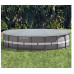 Универсальный защитный тент-чехол для круглого каркасного бассейна Intex Pool Covers 549 см (IP-167145)