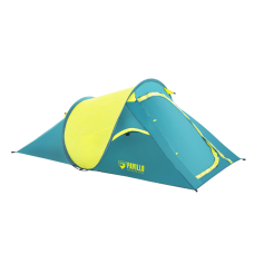 Двухместная однослойная туристическая палатка Bestway Pavillo «Cool Quick 2» Разноцветная 220х120х90 см (68097)