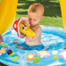 Детский надувной бассейн Intex Грибочек 45 л 102х89 см винил с шариками Разноцветный (IP-170257)