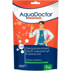 Шок хлор для бассейна AquaDoctor C60-1, в гранулах, 1 кг (C60-1-INT) Шок хлор для бассейна AquaDoctor C60-1, в гранулах, 1 кг (C60-1-INT)