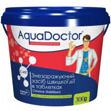 Шок хлор для бассейна AquaDoctor C60T-03, в таблетках, 300 гр (C60T-03-INT) Шок хлор для бассейна AquaDoctor C60T-03, в таблетках, 300 гр (C60T-03-INT)