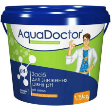 Средство для снижения pH в бассейне AquaDoctor PHM-1-5, в гранулах, 1.5 кг (PHM-1-5-INT) Средство для снижения pH в бассейне AquaDoctor PHM-1-5, в гранулах, 1.5 кг (PHM-1-5-INT)
