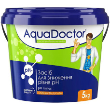Средство для снижения pH в бассейне AquaDoctor PHM-5, в гранулах, 5 кг (PHM-5-INT) Средство для снижения pH в бассейне AquaDoctor PHM-5, в гранулах, 5 кг (PHM-5-INT)
