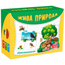 Настольная игра для детей 3 лет Artos Games 0543ATS G Живая природа, премиум (0543ATS-RT)