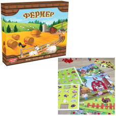Настольная игра для детей 6 лет Artos Games 0758 B Фермер (0758-RT)