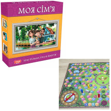 Настольная игра для детей 9 лет Artos Games 0765ATS B Моя семья а украинском языке (0765ATS-RT)