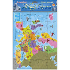 Магнитные пазлы для детей Artos Games 1298ATS M Карта Европы (1298ATS-RT)