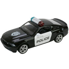 Полицейская машина игрушка АвтоПром 4372, Ford Mustang GT, инерционная, 11 см (4372 Black-RT)