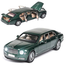 Коллекционная машинка на батарейках АВТОПРОМ 7694 Bentley Mulsanne, Зеленый, 21.5 см (7694 Green)-RT