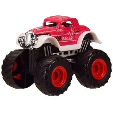 Монстр трак игрушка АвтоПром AP7446, Monster Car, масштаб 1:50, 9 см (AP7446 Red-RT)