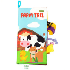 Книжка шуршалка для малышей Baby Team 8725, Домашние животные (8725_свійські_тварини-RT)