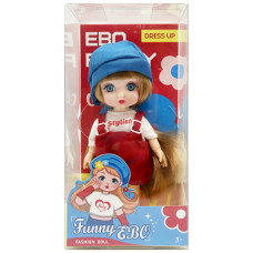 Маленькая шарнирная кукла Bambi DH2368B, Funny EBO, высота 15 см (DH2368B Blue-RT)