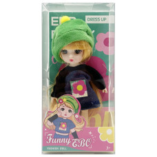 Маленькая шарнирная кукла Bambi DH2368B, Funny EBO, высота 15 см (DH2368B Green-RT)