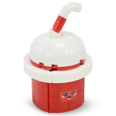 Игрушка конструктор для детей Bambi 1024A-5, Western fast food: Drinks, 73 детали (1024A-5-RT)