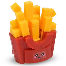 Игрушка конструктор для детей Bambi 1024A-6, Western fast food: Fries, 78 деталей (1024A-6-RT)