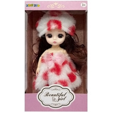 Шарнирная кукла Bambi 1361-10, высота 15 см, 13 точек артикуляции, 3D-глазки (1361-10-RT) Шарнирная кукла Bambi 1361-10, высота 15 см, 13 точек артикуляции, 3D-глазки (1361-10-RT)
