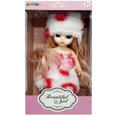 Шарнирная кукла Bambi 1361-5, высота 15 см, 13 точек артикуляции, 3D-глазки (1361-5-RT) Шарнирная кукла Bambi 1361-5, высота 15 см, 13 точек артикуляции, 3D-глазки (1361-5-RT)