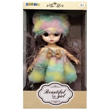 Шарнирная кукла Bambi 1361-7, высота 15 см, 13 точек артикуляции, 3D-глазки (1361-7-RT) Шарнирная кукла Bambi 1361-7, высота 15 см, 13 точек артикуляции, 3D-глазки (1361-7-RT)