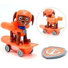 Фигурка Зума Bambi 6080/6070 F, со скейтом и значком (6080/6070 F-RT)