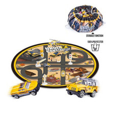 Игровой коврик с машинками Bambi 6688-153B K, Under Construction (6688-153B-RT)