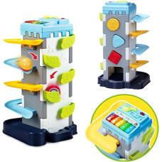 Многофункциональный игровой центр Bambi 73303 G, Piano Track Game House (73303-RT)
