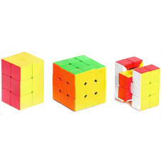Головоломка Кубик Рубика Bambi 7861 P с тремя кубиками разной формы (7861-RT)