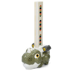 Домино игрушка Bambi 8090-B, Динозавр со светом и звуком, 60 шт. (8090-B Olive-Green-RT)