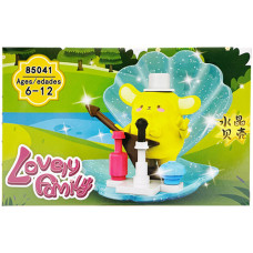 Конструктор для детей Bambi 85041-8, PomPomPurin, пластиковый (85041-8-RT)