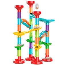Лабиринт конструктор Bambi 8803 P Marble Run на 50 деталей (8803-RT)