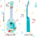 Гитара детская музыкальная Bambi 898-37 G на 4 струны, Слон, 36 см (898-37-RT)