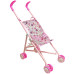 Коляска трость для куклы Bambi 9302 W-18 A с поворотными колесами, Зверята (9302 W-18-RT)