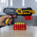 Пистолет с мягкими патронами Golden Gun 932GG Y, 7 патронов на присоске, Желтый (932GG Yellow-RT)
