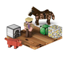 Магнитный конструктор Майнкрафт Bambi 9963, 27 деталей (9963-RT)