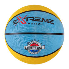 Баскетбольный мяч Bambi BB1485 Extreme Motion, размер №7, 520 гр. Желто-голубой (BB1485 Yellow-Blue-RT)